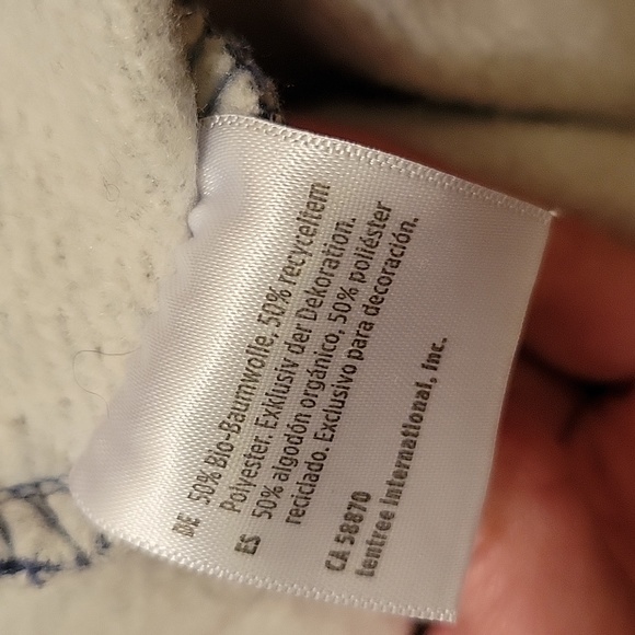 Comfy TenTree Blue Hoodie made of Organic Cotton Blend - size Small - Picture 12 of 12